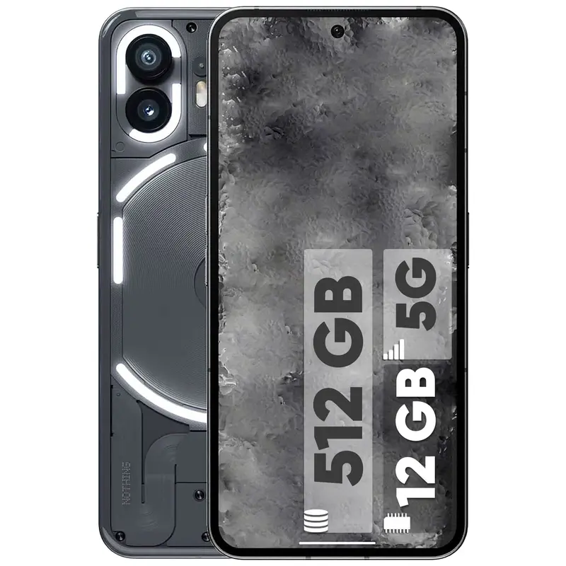 گوشی موبایل ناتینگ مدل Phone 2 دو سیم کارت ظرفیت 512 گیگابایت و رم 12 گیگابایت p4O5D5